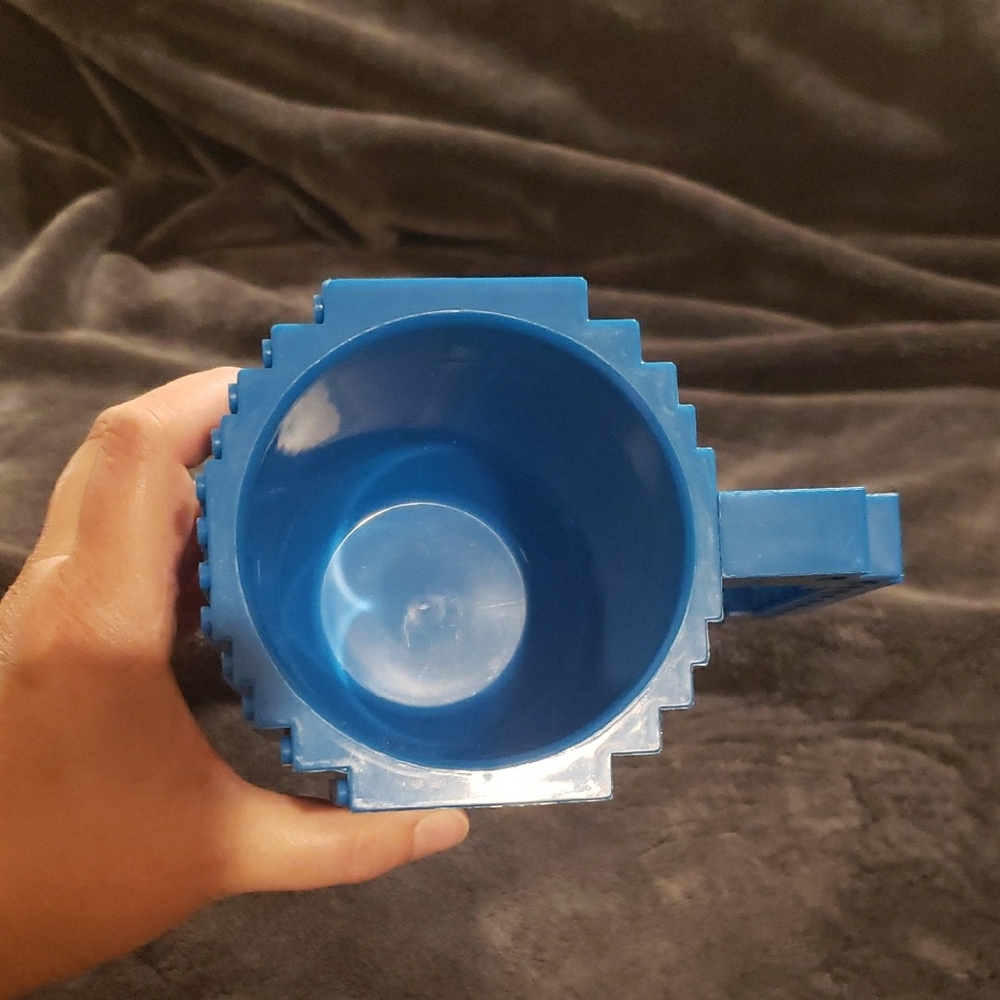 Blue Building Block Mug - Picture 3 of 7